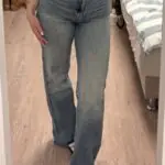 ג׳ינס wide leg זארה Zara - זארה יד שנייה בנמיז - Nemyz