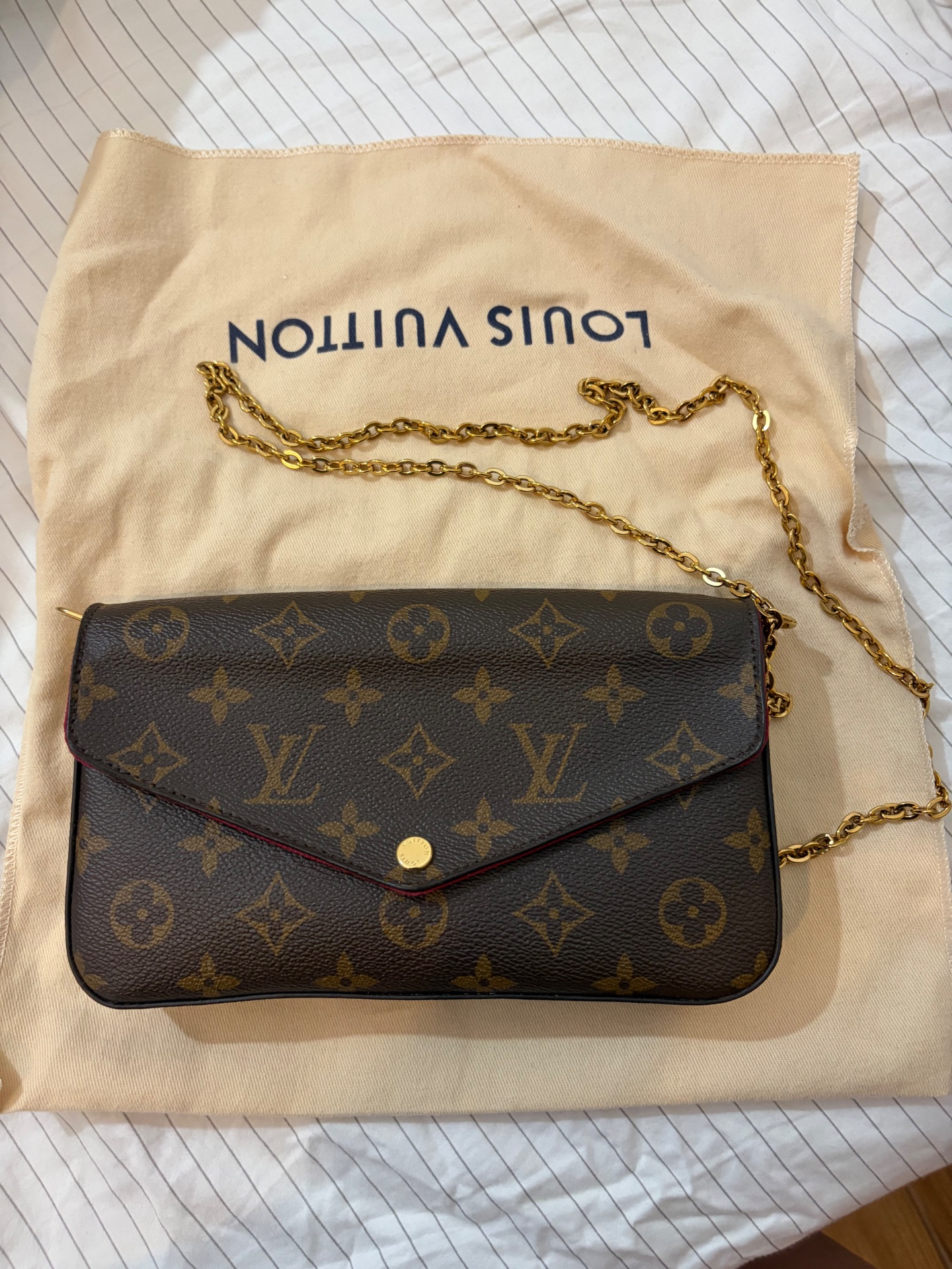 תיק לואי ויטון פושה Louis Vuitton - לואי ויטון יד שנייה בנמיז - Nemyz