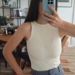 טופ ריב נשים H&M H&M - אייץ' אנד אם יד שנייה בנמיז - Nemyz