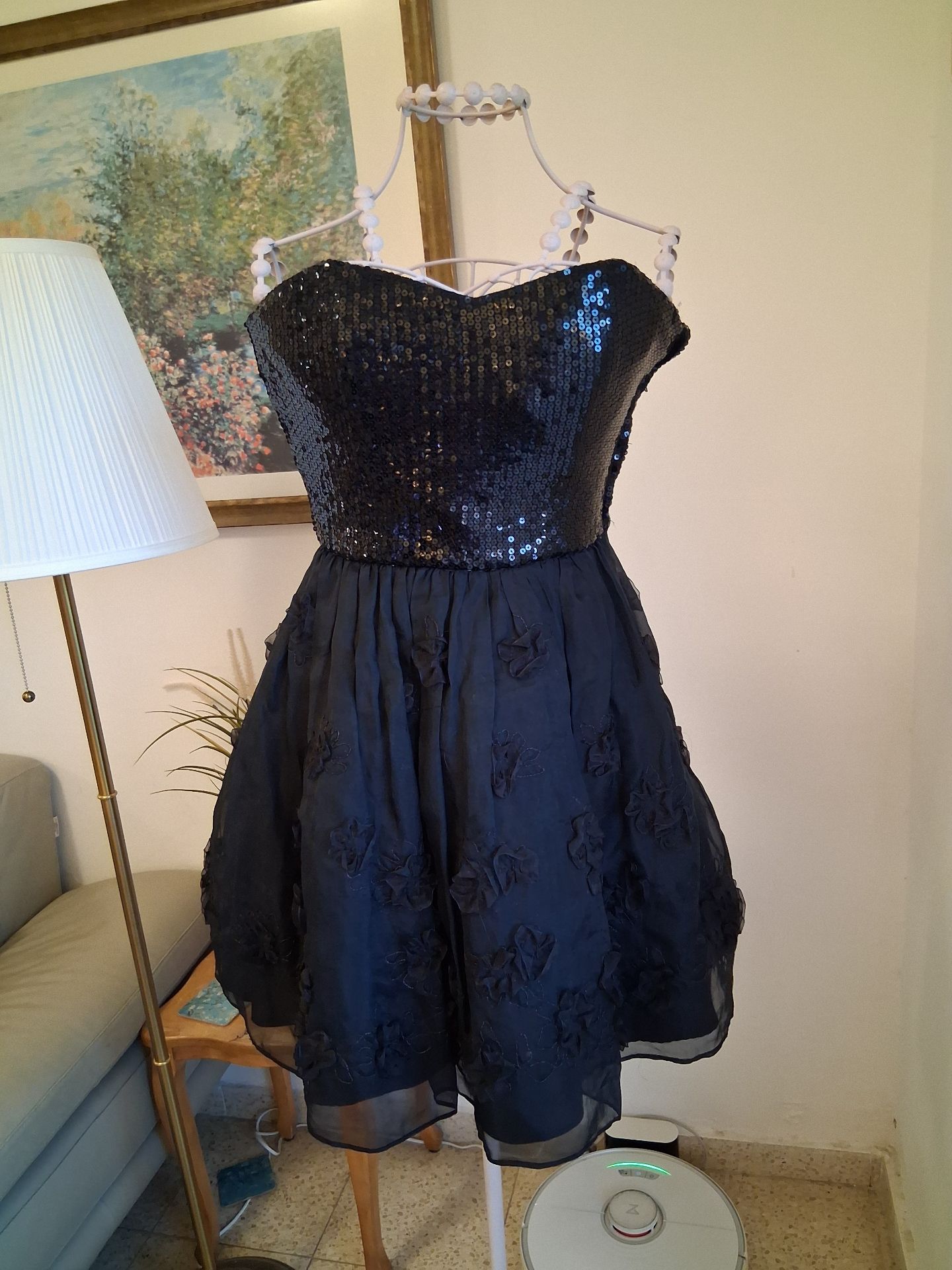 שמלת סטרפלס טוטו Betsey Johnson – בטסי ג'ונסון יד שנייה בנמיז - Nemyz