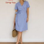 שמלת כותנה תכלת COS – קוס יד שנייה בנמיז - Nemyz