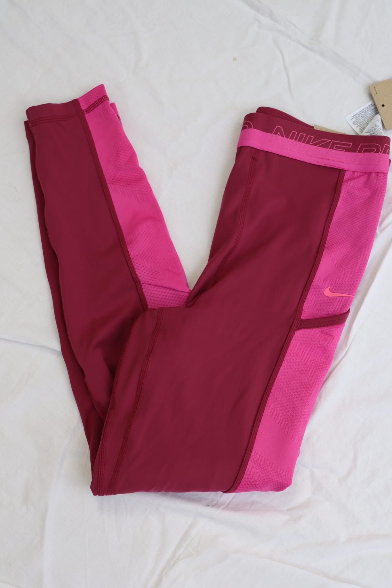 טייץ Nike Pro ורוד Nike - נייקי יד שנייה בנמיז - Nemyz