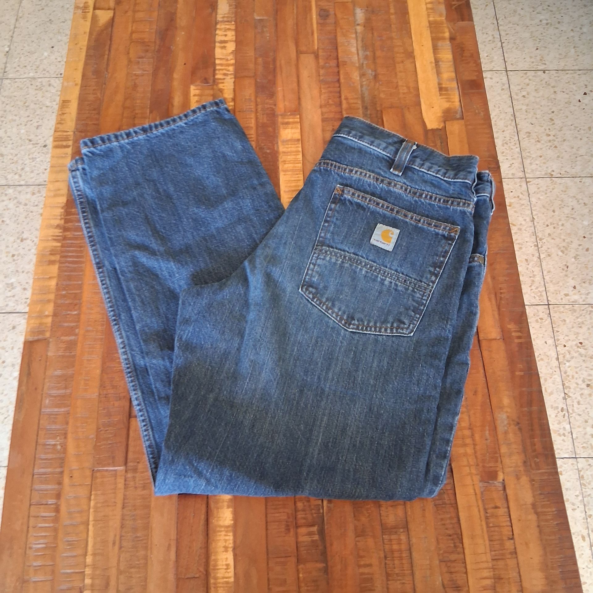 גינס קארהרט 34X30 Carhartt – קארהארט יד שנייה בנמיז - Nemyz