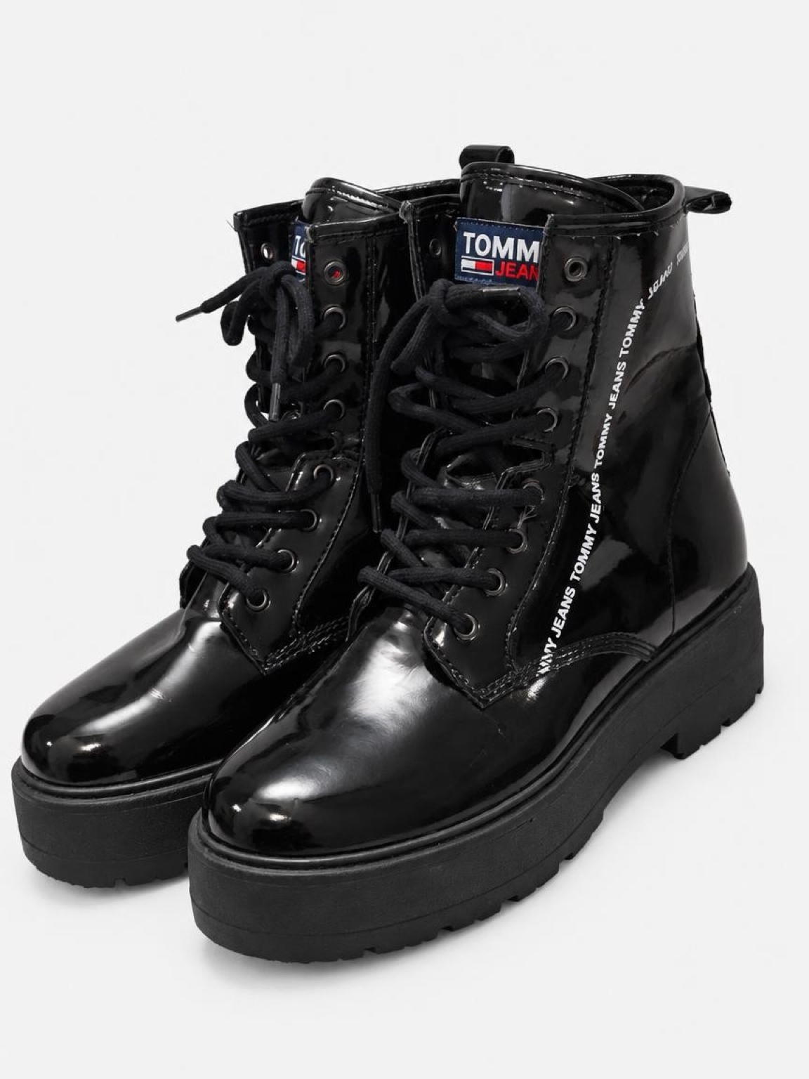 מגף Tommy Jeans שחור Tommy Hilfiger - טומי הילפיגר יד שנייה בנמיז - Nemyz
