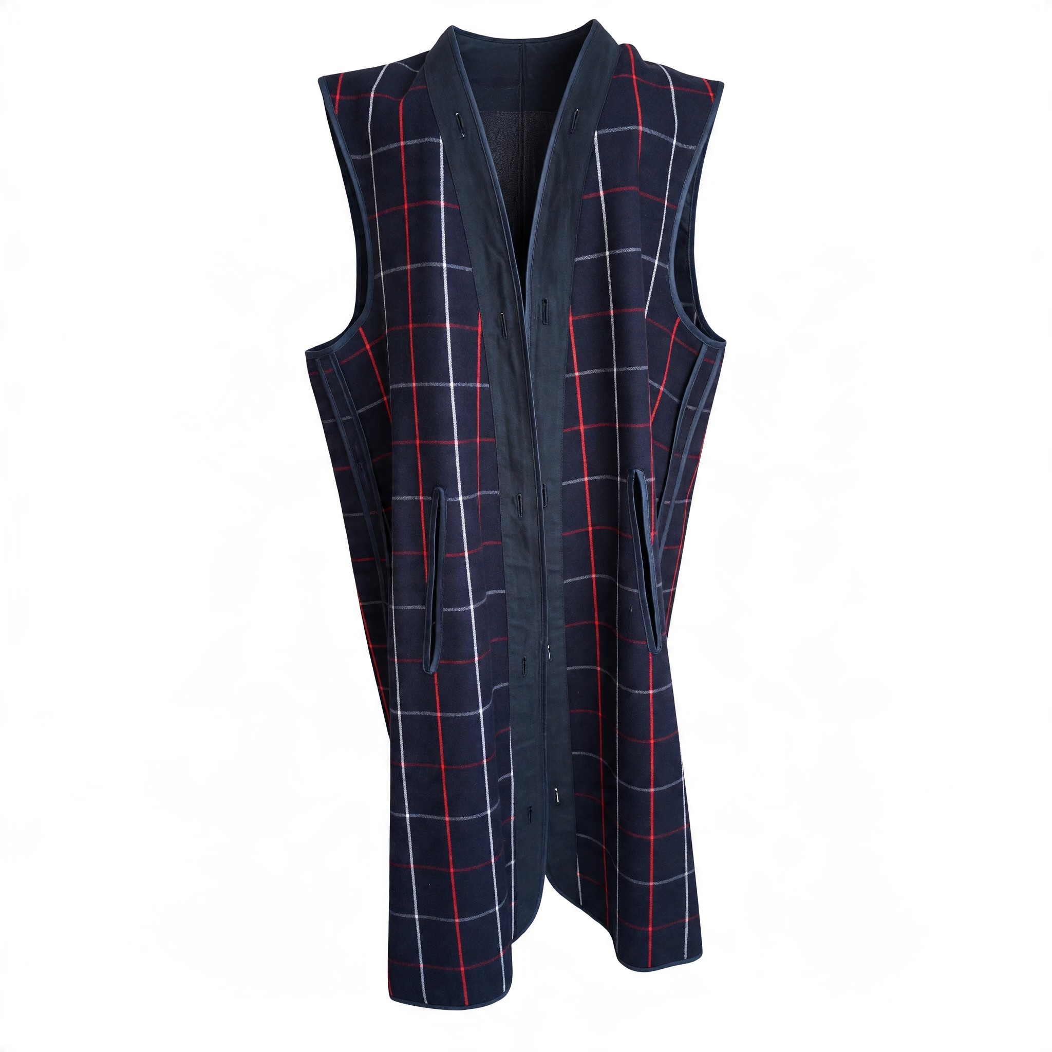 ווסט ארוך ברברי vtg Burberry – ברברי יד שנייה בנמיז - Nemyz