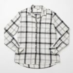 מכופתרת משובצת-כותנה H&M - אייץ' אנד אם יד שנייה בנמיז - Nemyz