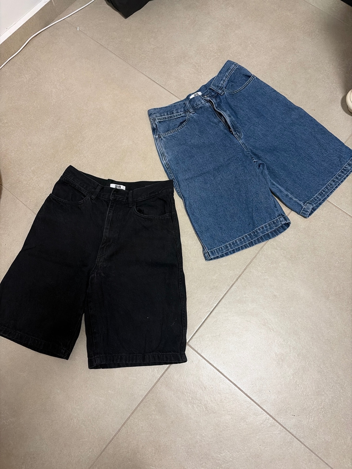 מכנסי ג׳ינס ברמודה יוניקלו – Uniqlo יד שנייה בנמיז - Nemyz