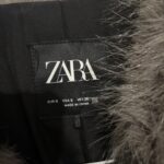 ז׳קט פרווה זארה Zara - זארה יד שנייה בנמיז - Nemyz