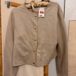 גקט דמוי עור הפוך H&M - אייץ' אנד אם יד שנייה בנמיז - Nemyz