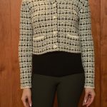 ג’קט משבצות קצר H&M - אייץ' אנד אם יד שנייה בנמיז - Nemyz