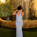 שמלת ערב – תכלת Asos – אסוס יד שנייה בנמיז - Nemyz