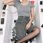 חולצת בייסיק H&M H&M - אייץ' אנד אם יד שנייה בנמיז - Nemyz