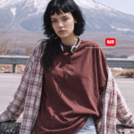 טישרט חום שוקולד H&M - אייץ' אנד אם יד שנייה בנמיז - Nemyz